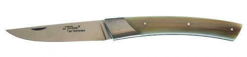 CHAMBRIARD SOLID HORN TIP HANDLE FOLDING POCKET KNIFE