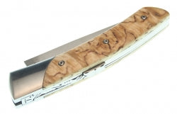 CHAMBRIARD NORWEGIAN BIRCH HANDLE TRAPPER LOCK KNIFE
