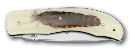VIPER ‘QUALITY’ WOODCOCK FEATHER POCKETKNIFE V5500IN-BC
