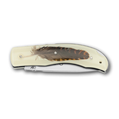 VIPER ‘QUALITY’ WOODCOCK FEATHER POCKET KNIFE V5500IN