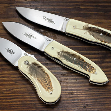 Italian made Viper Pocket knives Feather Series
