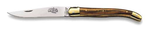 Forge de Laguiole knife, 11 cm, pistachio handle folding knife - 1211 PI