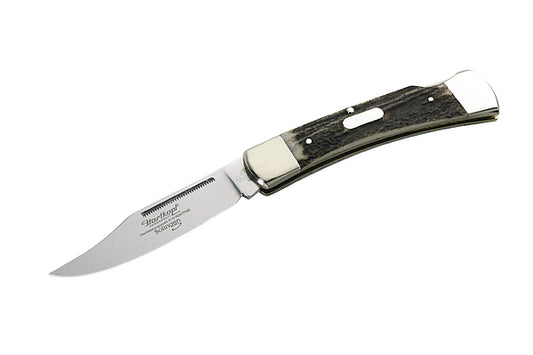 FRIEDRICH HARTKOPF Of SOLINGEN STAG HORN POCKET KNIFE Model - 29020130