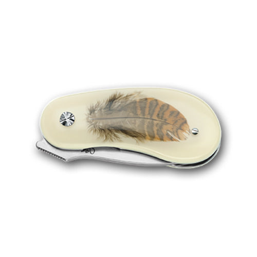 VIPER ‘DROP’ WOODCOCK FEATHER POCKET KNIFE