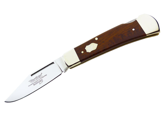 FRIEDRICH HARTKOPF Of SOLINGEN SNAKEWOOD HANDLE FOLDING KNIFE Model - 29220023