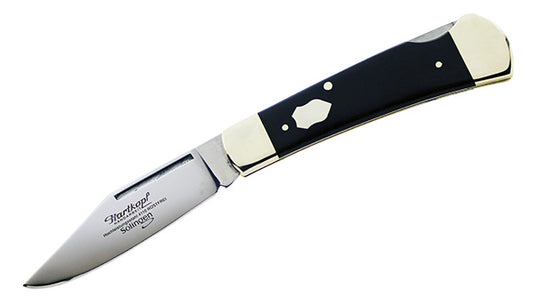 FRIEDRICH HARTKOPF OF SOLINGEN EBONY WOOD HANDLE FOLDING KNIFE Model  - 29220021